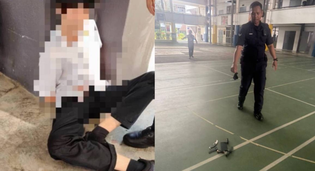 Vibrant 3 Students Arrested Following Death Of 16-year-old Girl At Johor School Scene Illustration Vibrant 3 Students Arrested Following Death Of 16-year-old Girl At Johor School Scene Illustration